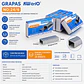 Grapas 24/6 1000 por Caja Aptas para a 25 Páginas de Papel - Miniatura 2