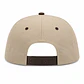 Gorro para Personalización Bicolor Ajustable 5 Paneles Negra - Miniatura 2