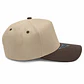 Gorro para Personalización Bicolor Ajustable 5 Paneles Negra - Miniatura 4