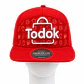 Gorro para Personalización con Mini Perforado Color Roja - Miniatura 2