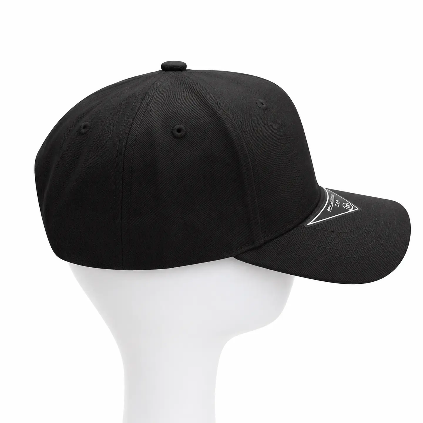 Gorro para Personalización Ajustable 6 Paneles Negra 2