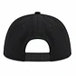 Gorro para Personalización Ajustable 6 Paneles Negra - Miniatura 3