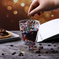 Copa de Vidrio Doble Pared con Estrellas 200 ml - Miniatura 3