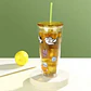 Vasos de Cristal con Tapa Ajustada - Miniatura 4