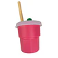 Vaso de Silicona Para Bebe Morado 400ML T-00043-6 - Miniatura 4