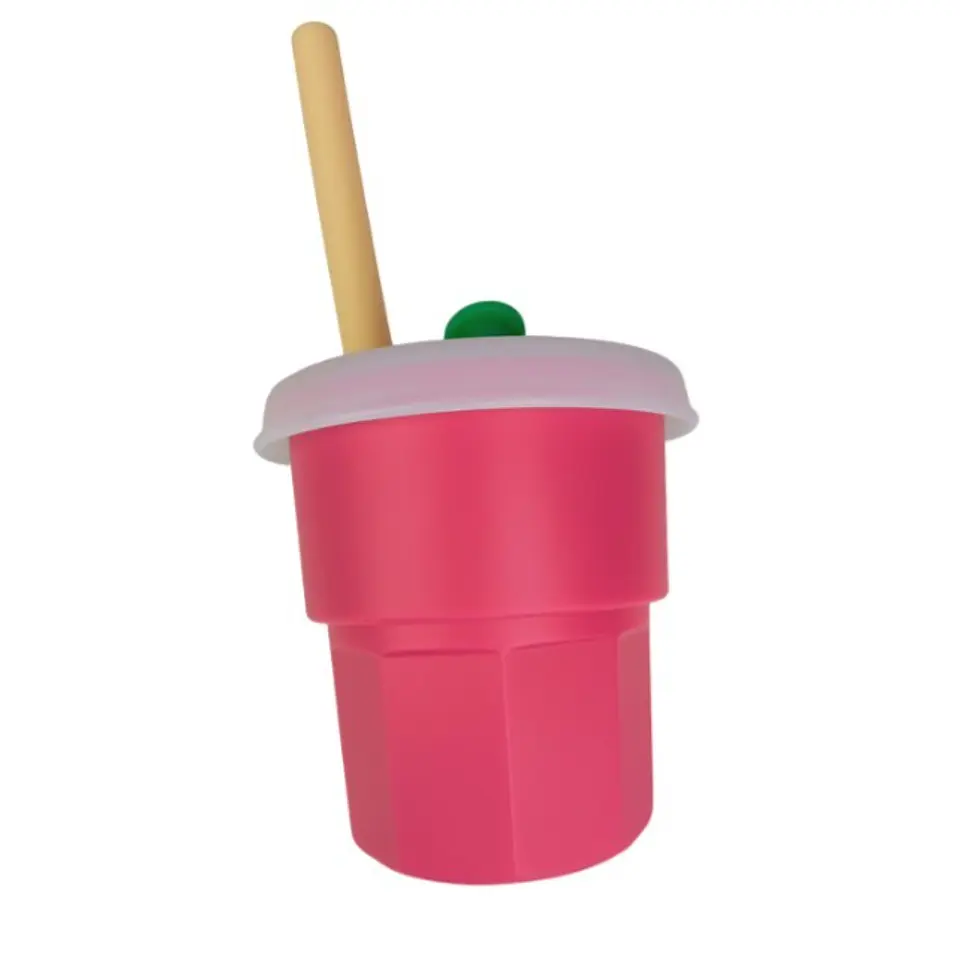 Vaso de Silicona Para Bebe Morado 400ML T-00043-6 4