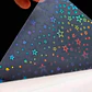 Papel Laminado Frio Hologstar A4 20 Hojas Efecto Estrella - Miniatura 2