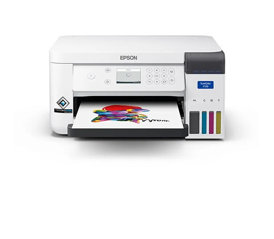 Kit de Maquina Estampadora, Sublimadora, Tranfer 38x38 + Impresora Epson F170 9