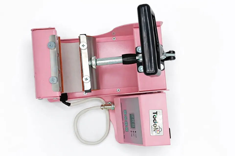 Maquina Estampadora Sublimadora Tazas 11oz Rosa 3