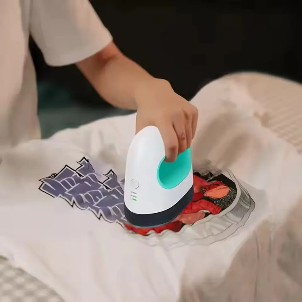 Plancha Estampadora Mini Portátil Transfer Sublimación Verde 5