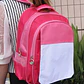 Mochila Escolar Sublimable 30x40 Rojo/Rosa - Miniatura 4