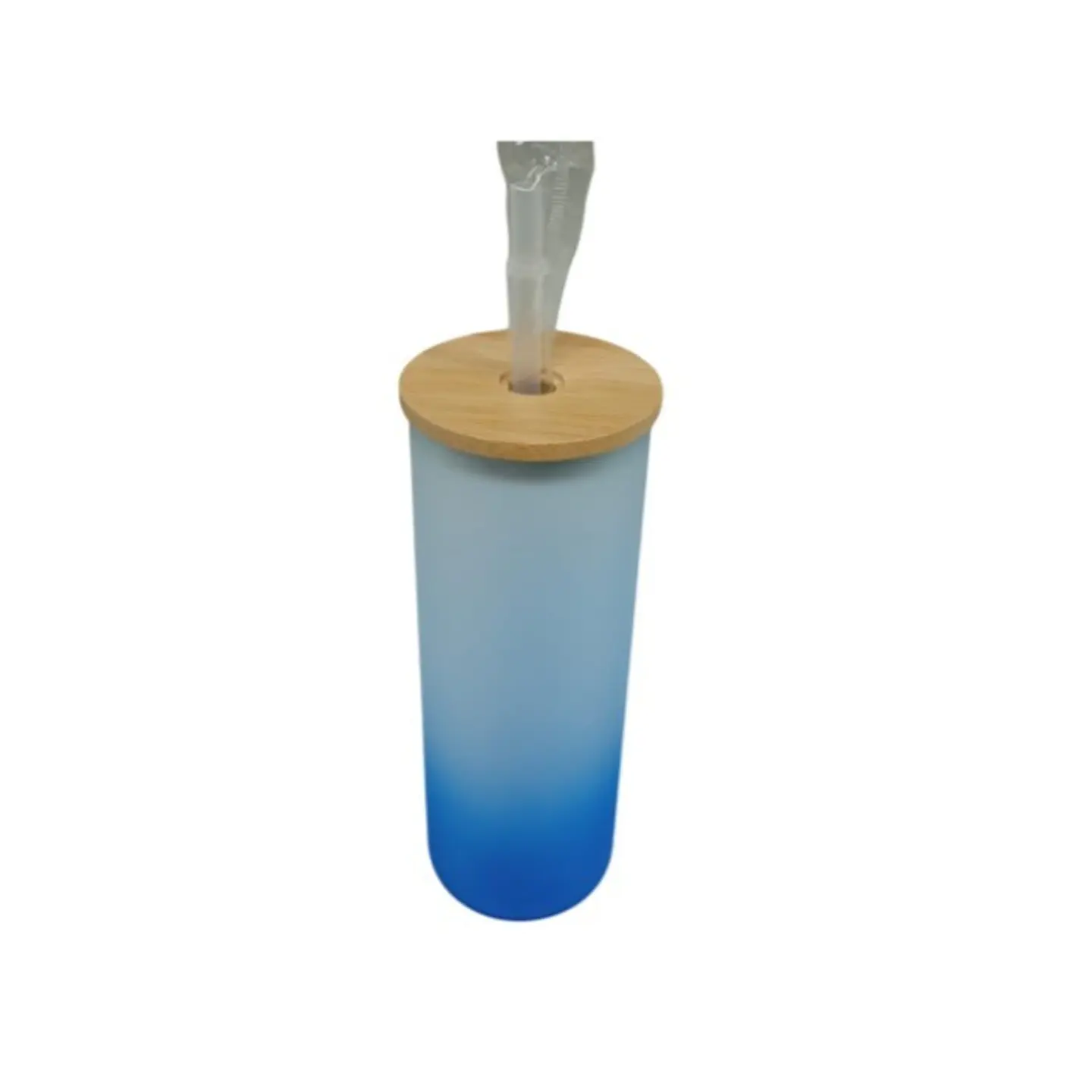 Vasos Empavonados Bambú Sublimable Azul 20 Oz 2