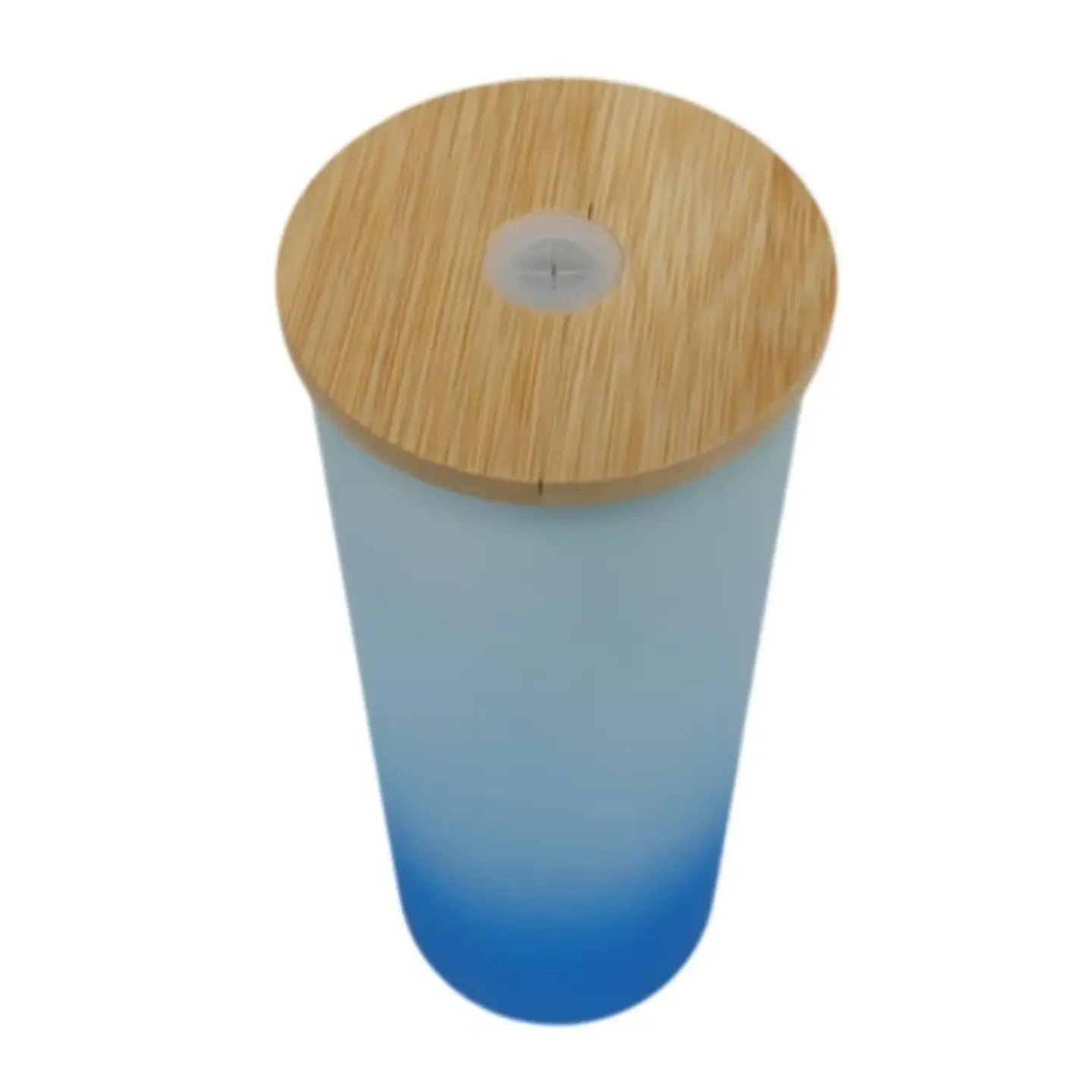 Vasos Empavonados Bambú Sublimable Azul 20 Oz 3