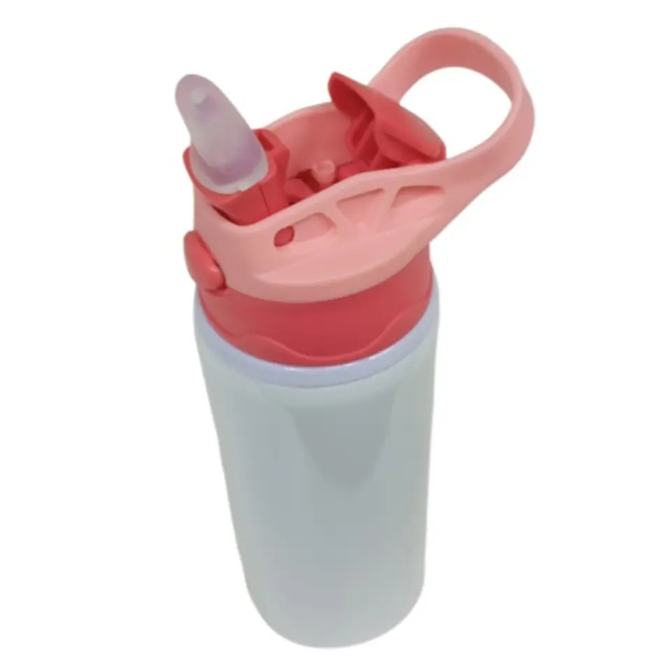 Botella de Niño de 600ml Sublimación Tapa con Colores 3