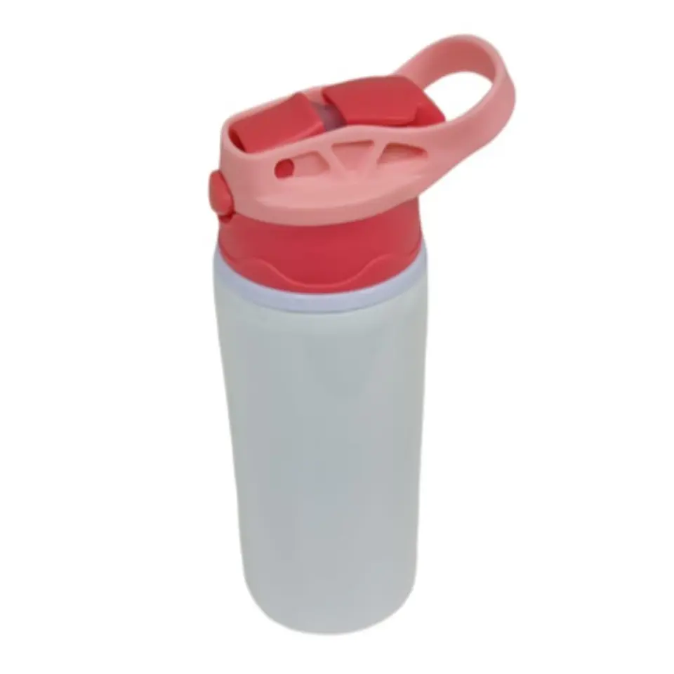 Botella de Niño de 600ml Sublimación Tapa con Colores 4