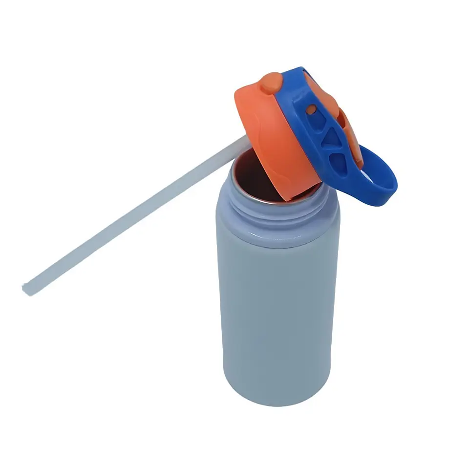 Botella de Niño de 600ml Sublimación Tapa con Colores 12
