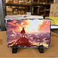 Roca Rectangular Mate Sublimable 15x20cm con Cajita y Soportes - Miniatura 2