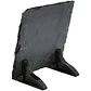 Roca Rectangular Mate Sublimable 15x20cm con Cajita y Soportes - Miniatura 3