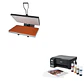 Combo Plancha Estampadora, Sublimadora, Transfer 40x60 + Kit Impresora Epson L3250 + Hojas + Tintas - Miniatura 2