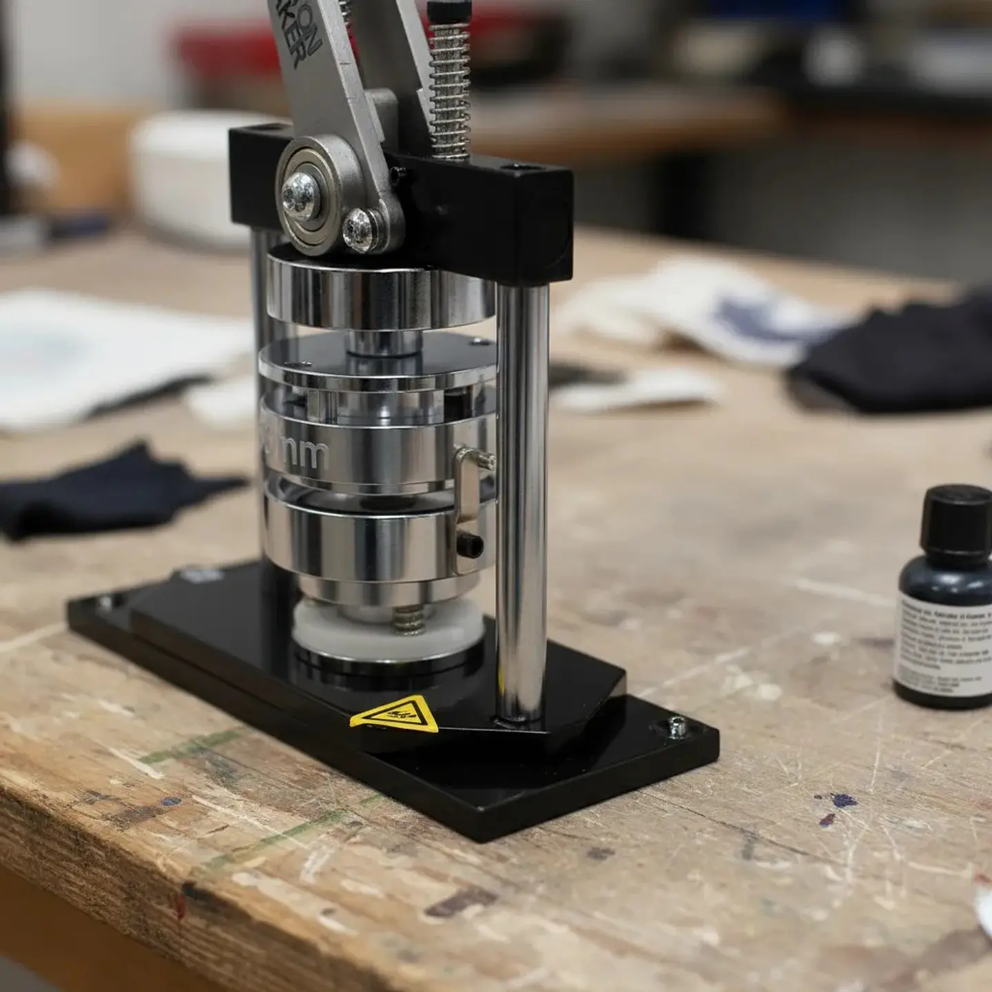 Maquina De Chapitas + Matriz 44mm Button Maker 3