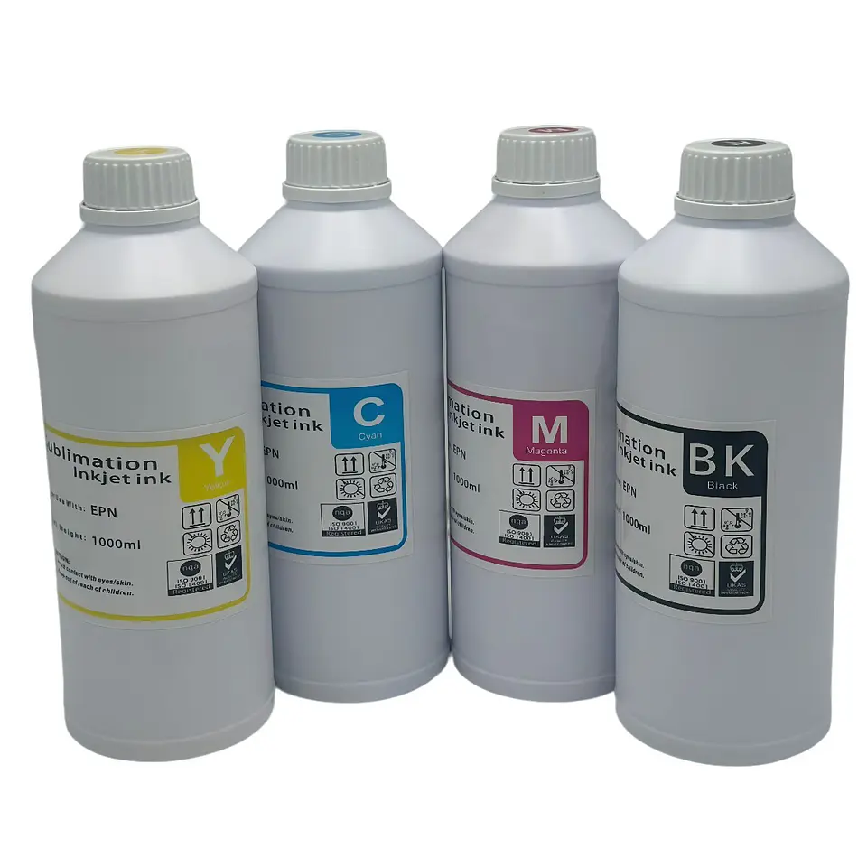 Tinta De Sublimación Inkjet Ink 1 Litro Premium BK 2