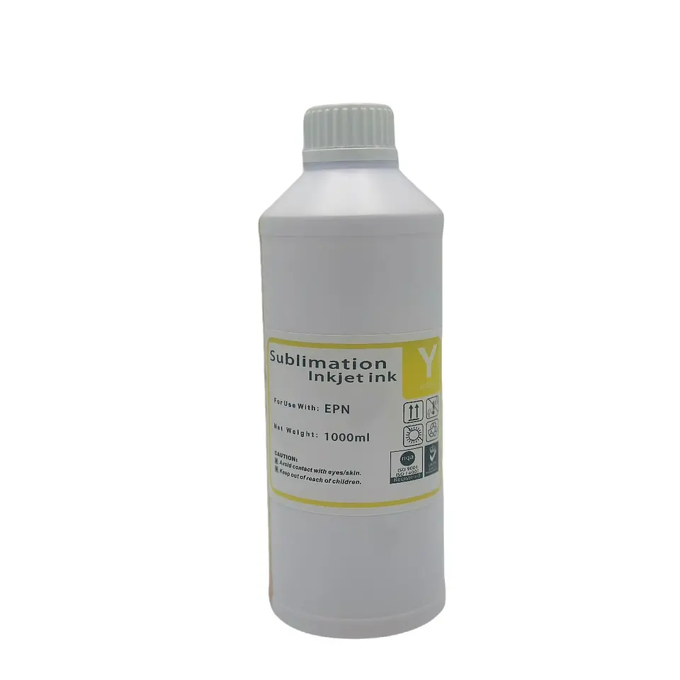 Pack 4 Tintas De Sublimación Inkjet Ink 1 Litro Premium 2