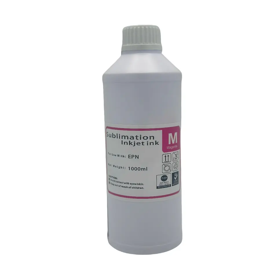 Pack 4 Tintas De Sublimación Inkjet Ink 1 Litro Premium 3