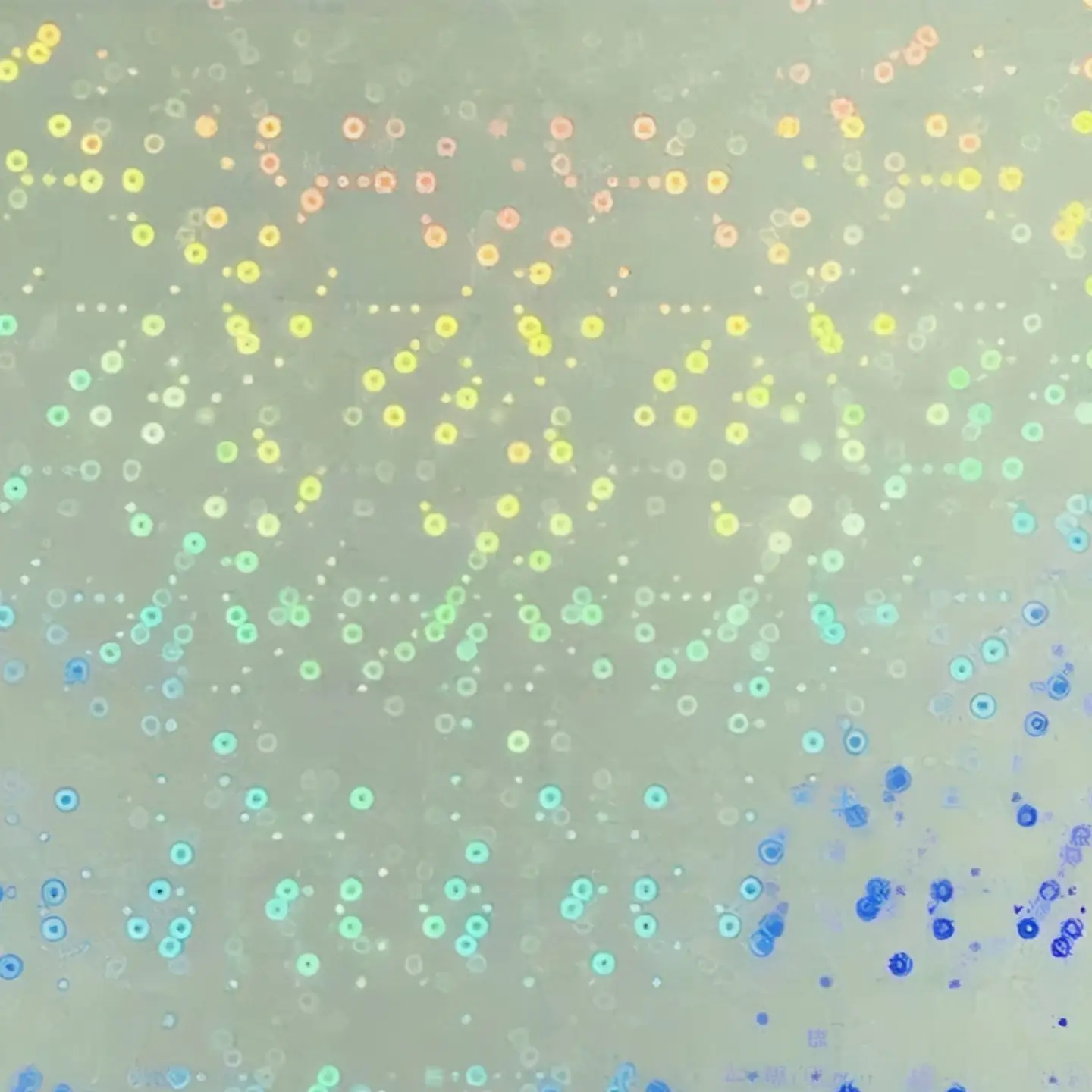 Papel Laminado Frio A4 de 20 Hojas Holográfico Círculos 2