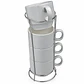 Pack de 4 Tazas Para Café Apilables 6cm + Soporte - Miniatura 1