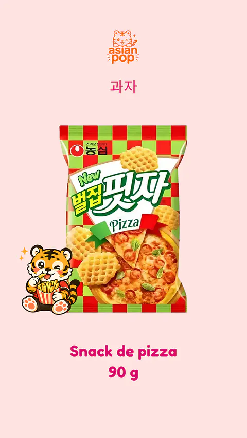 Snack sabor pizza