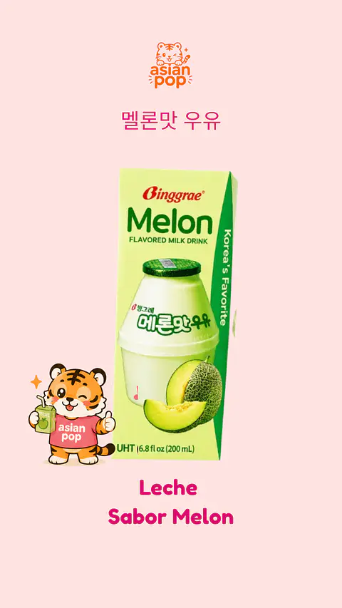 Leche sabor a Melon