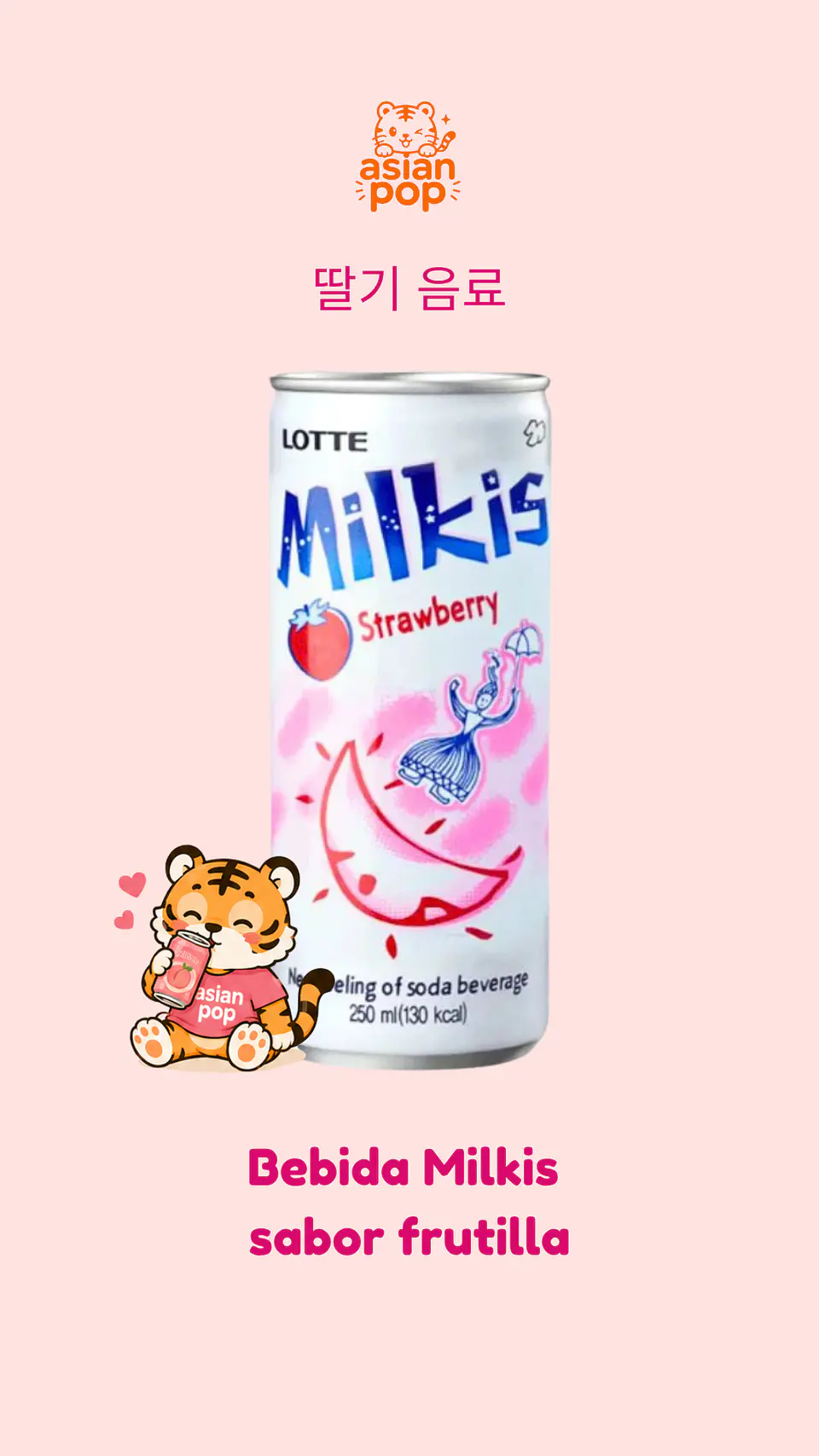 Milkis sabor frutilla 1