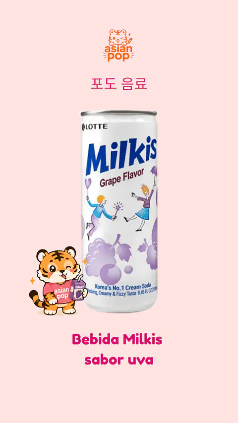 Milkis sabor Uva