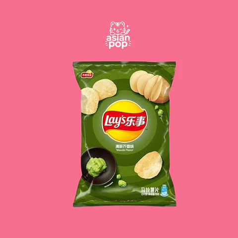 Papas fritas lays wasabi