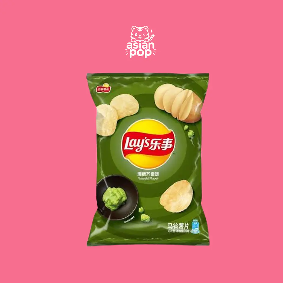 Papas fritas lays wasabi 1