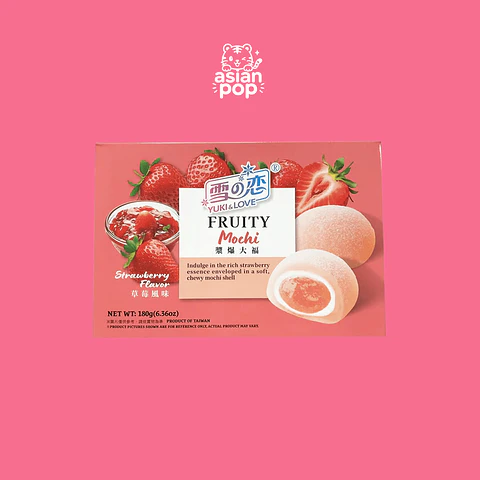 Mochi sabor frutilla