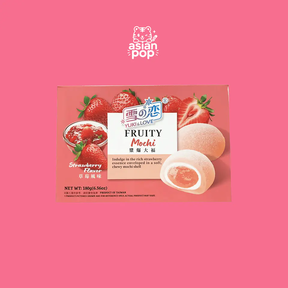 Mochi sabor frutilla 1