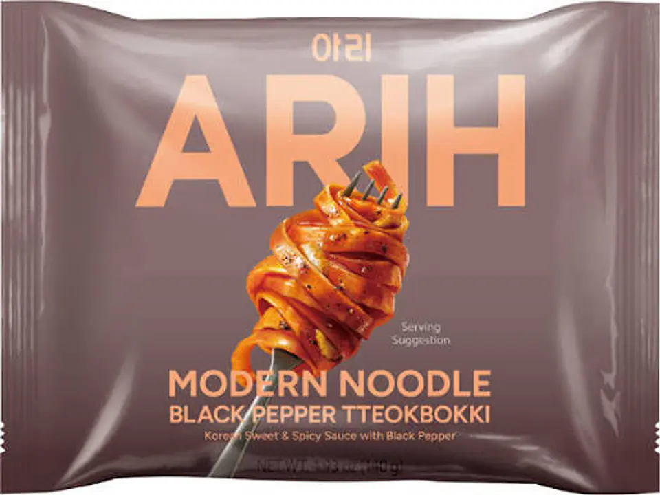 PREVENTA Ramen Arih Black Pepper Tteokbokki 1