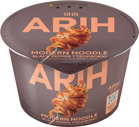 Ramen Arih Black Pepper Tteokbokki POTE