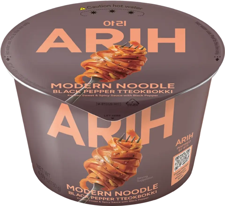 Ramen Arih Black Pepper Tteokbokki POTE 1