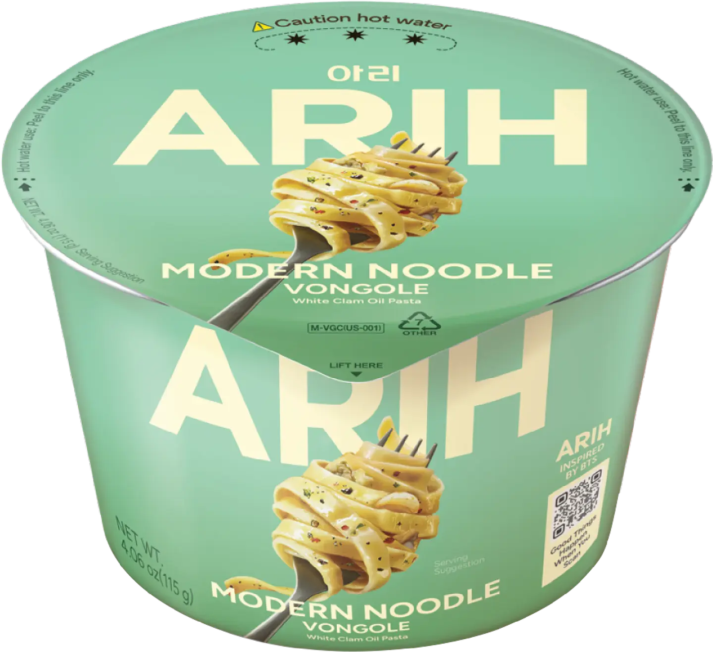 Ramen arih Vongole POTE 1