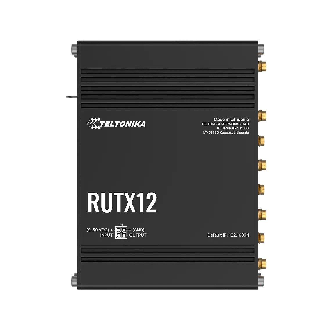 RUTX12 - ROUTER CELULAR INDUSTRIAL DUAL LTE CAT 6 2