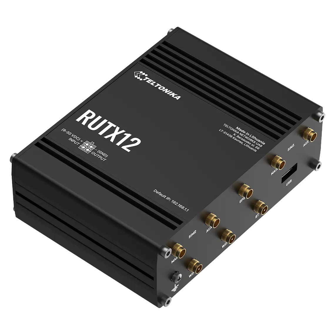 RUTX12 - ROUTER CELULAR INDUSTRIAL DUAL LTE CAT 6 4