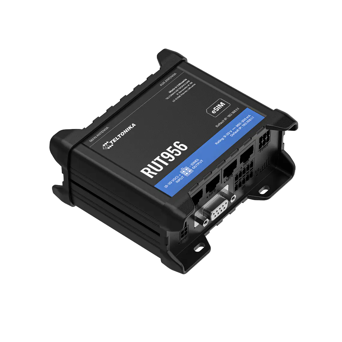 RUT956﻿ - ROUTER CELULAR INDUSTRIAL 8