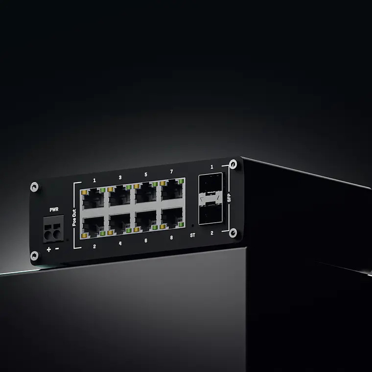 TSW202 - CONMUTADOR PoE+ GESTIONADO 6