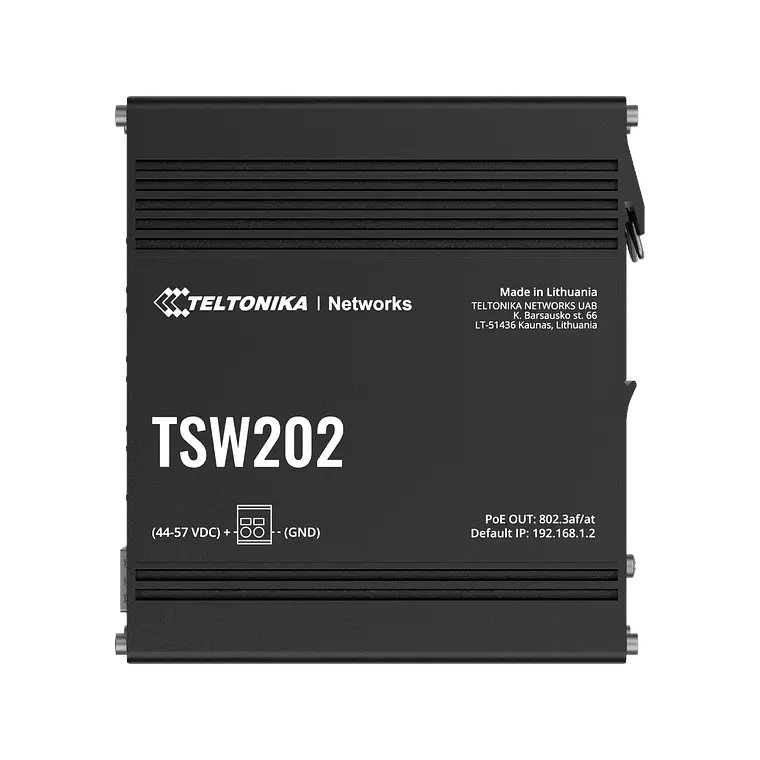 TSW202 - CONMUTADOR PoE+ GESTIONADO 7