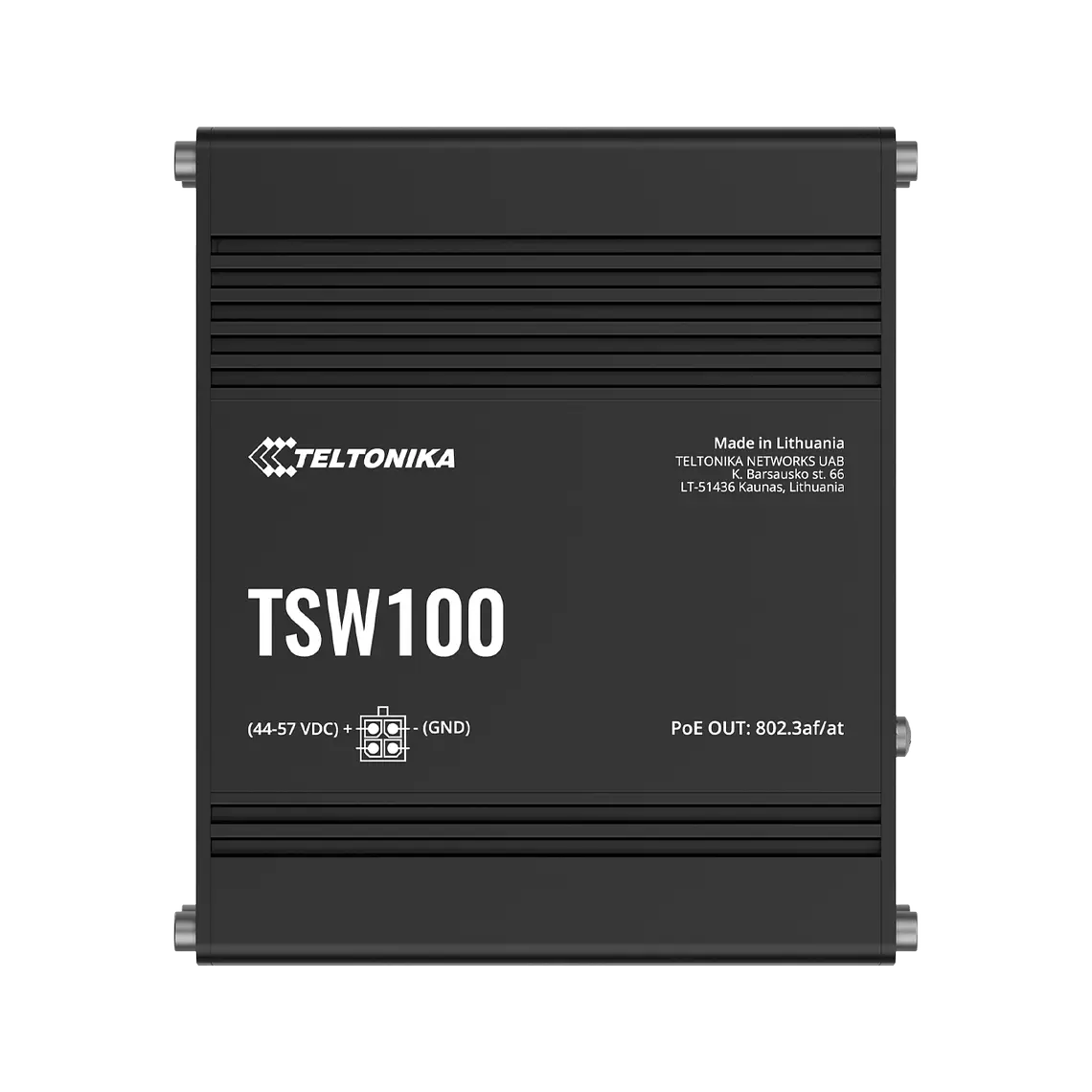TSW100 - CONMUTADOR INDUSTRIAL POE+ 3