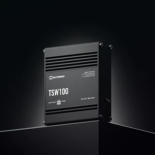 TSW100 - CONMUTADOR INDUSTRIAL POE+