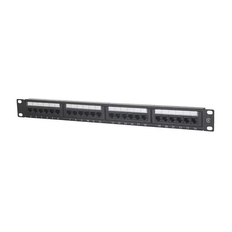 PATCH PANEL 24 PUERTOS CAT6 1
