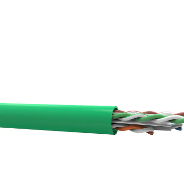 CABLE GIGALAN GREEN U/UTP 23AWGX4P CAT.6 LSZH-3D 1